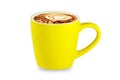 Coffee love cup Royalty Free Stock Photo