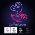 Coffee lover symbol