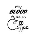 Coffee lover T Shirt design Royalty Free Stock Photo