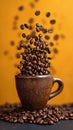 Coffee lovers delight Savoring coffee for a much needed energy lift