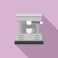 Coffee machine cup icon, flat style Royalty Free Stock Photo