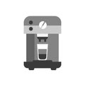 Coffee machine icon, flat style modern design Royalty Free Stock Photo