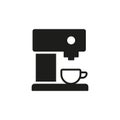 Coffee Machine Icon Royalty Free Stock Photo