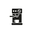 Coffee Machine Icon Royalty Free Stock Photo