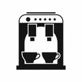 Coffee machine icon, simple style Royalty Free Stock Photo
