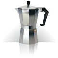 Coffee maker model. Royalty Free Stock Photo