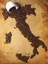 Coffee Map Italy