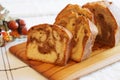 Coffee Marble Pound Cake Royalty Free Stock Photo