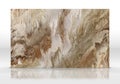 Coffee Marble Tile 3D illustration