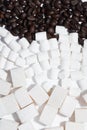 Coffee and marshmallow Royalty Free Stock Photo