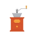 Coffee-mill Simplified Illustration