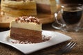 Coffee Mille Crepe Cake