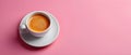 Coffee: The Minimalist Elixir of Vigor. Concept Coffee, Minimalism, Elixir, Vigor