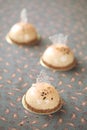 Coffee Mousse Cakes Royalty Free Stock Photo