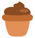 Coffee muffin, icon