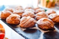 Coffee muffins on the buffet table at the event. Fresh cakes. Royalty Free Stock Photo