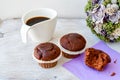 Coffee and muffins