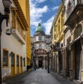 Coffee Museum Museu do Cafe former Coffee Stock Exchange Building Bolsa do Cafe - Santos, Sao Paulo, Brazil Royalty Free Stock Photo