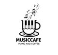 Coffee Music Cup logo design inspiration