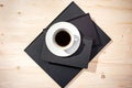 Coffee on notepads Royalty Free Stock Photo