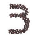 Coffee number three Royalty Free Stock Photo