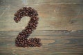 Coffee number two Royalty Free Stock Photo
