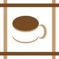 Coffee original business logo in vector