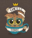 Coffee owl