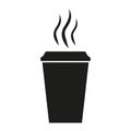 Coffee paper cup icon Royalty Free Stock Photo
