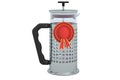 Coffee plunger with best choice badge, 3D rendering