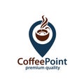 Coffee point icon