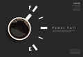 Coffee Poster Advertisement Flayers Royalty Free Stock Photo
