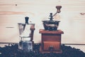 Coffee pot Coffee grinder