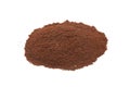 Coffee powder. Royalty Free Stock Photo