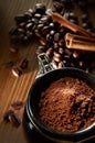 Coffee Powder Royalty Free Stock Photo