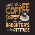 Coffee Quote and saying good for print design