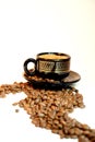 Coffee road Royalty Free Stock Photo