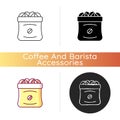 Coffee sacks icon