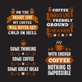 Coffee Saying Quote Set, 100 vector, best for print