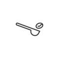 Coffee Scoop line icon