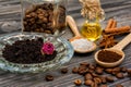 Coffee scrub bodycare