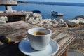 Coffee by the sea