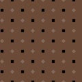 Coffee seamless Chocolate color organic pattern background.
