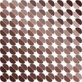 Coffee seamless pattern background. Brown shape beans Royalty Free Stock Photo