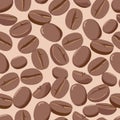 Coffee seamless pattern