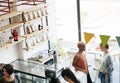 Coffee Shop Bar Counter Cafe Restaurant Relaxation Concept Royalty Free Stock Photo