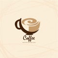 Coffee shop cafe logo symbol sign graphic object