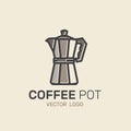 Coffee Shop, Custom Hot Drink Production, Factory, Store, Morning Breakfast Beverage, Minimalistic Object Royalty Free Stock Photo