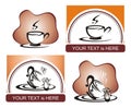 Coffee shop logo