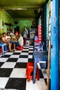 Coffee shop, Saigon, South of Vietnam Royalty Free Stock Photo